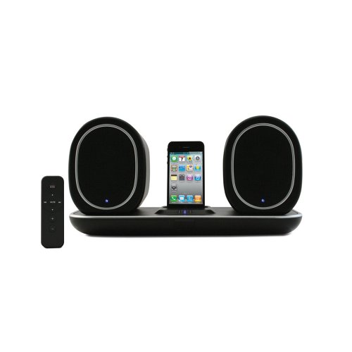 Hip Street HS-IPWSP850 Wireless Indoor/Outdoor iPhone and iPod Docking Speaker System