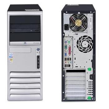 Fast HP DC7600 Computer Tower Desktop Pentium 4 HT 3.4Ghz 2GB/320GB/DVD-ROM Keyboard/Mouse/Recovery CD included