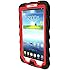 Samsung Galaxy Tab 3 (does not fit LITE) 7 inch (2013) Drop Tech Red Gumdrop Cases Silicone Rugged Shock Absorbing Protective Dual Layer Cover Case