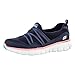 Skechers Women's Low-Top Sneakers, Blue Nvpk, 38 1/2