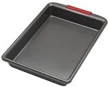 KitchenAid 9-By-13-Inch Baking Pan with Silicone Grip