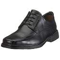 Clarks Un Kenneth 2032 2913, Herren Klassische Halbschuhe, schwarz, (black leather)