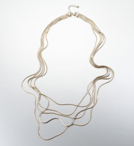Multi Chain Cascade Necklace