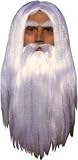 Merlin Wig and Beard Set Adult Halloween Costume Accessory