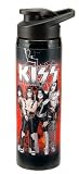 Vandor 2-3/4 by 2-3/4 by 9-3/4-Inch KISS 27-Ounce Stainless Steel Water Bottle