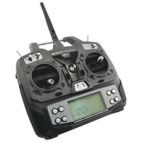 Optic 6 2.4GHz Transmitter w  2 Optima 7 Receiver from Hitec Radio Systems