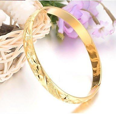 ZHYU Beautiful 18 K Gold Plated Jewelry Fashion Wedding Accessories Women's Bracelet