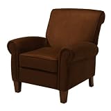 Jamison Microfiber Club Chair - Brown