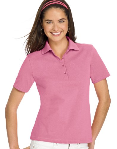 Hanes Ladies' Cotton Pique Sport Shirt