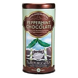 Republic of Tea: PEPPERMINT CHOCOLATE (36 unbleached Tea Bags)