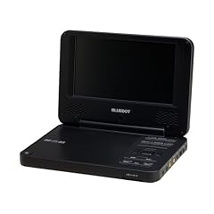 BLUEDOT ポータブルDVDプレーヤー 7インチCPRMモデル ブラック BDP-3720K