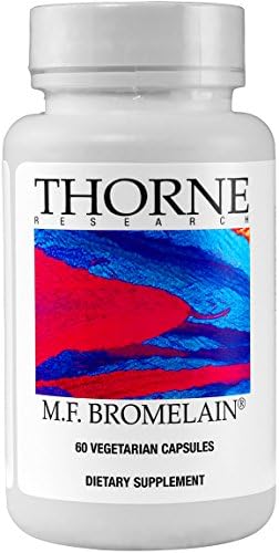 Thorne Research M.F. Bromelain, 60 Vegetarian Capsules (FFP)