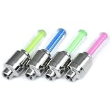 HOTER Bike LED Flash Light Wheel Valve Cap Bicycle Lamp