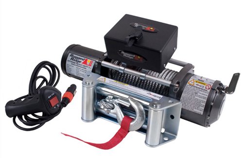 Rugged Ridge 15100.01 8,500-Pound Winch with Steel Cable