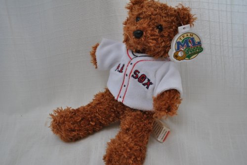 MLB Team Boston Red sox special fabric jersey shirt Teddy Bear