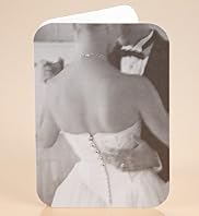 Diamanté Dress Couple Wedding Card