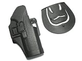 BHスタイル CQCホルスター Glock 17/22 BLACK