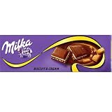 Milka Biscuit and Cream Chocolate (250 g)