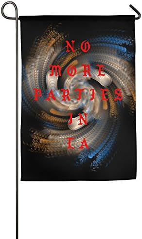 No More Parties In LA Welocme Flags Garden Decorativeirls Flag Outdoor Flags