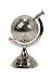 Aluminium Chrome Style Table Desktop Globe Office Decor