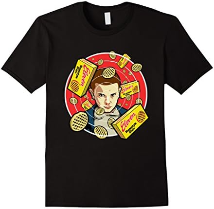 Men's Stranger &amp; Things Movie T-shirt TV SHOW Small Black