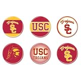USC Trojans 6 Button Set