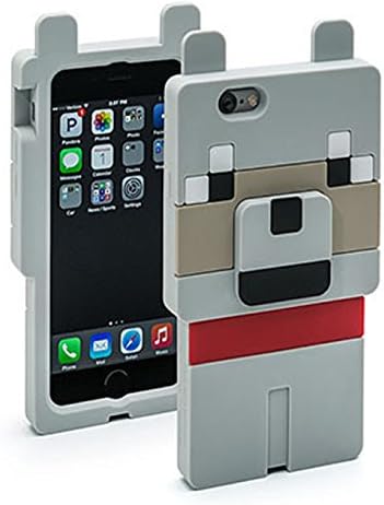 Aoli Digital Minecraft 3D Phone Case for Iphone 5,Iphone6,Iphone6s,Samsung S5,Ipad Mini Wolf (Iphone5/5S)
