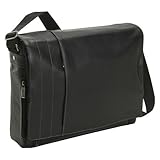 Kenneth Cole Reaction Business and Luggage Full-Grain Leather Laptop Messenger Bag