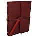Genuine Leather Legends Journal - Hand made in the USA, Burgundy