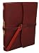 Genuine Leather Legends Journal - Hand made in the USA, Burgundy