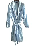 Famous Brand - Mens Big And Tall Long Sleeve Robe, Light Blue