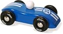 "Le Mans" French Formule 1 Barquette Toy Wooden Racing Car: Red