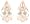 14k Yellow Gold 9x6mm Morganite Pear Cut Stud Earrings