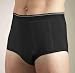 DriBriefs - Men's Absorbent Briefs - Medium - 2 prs - Black - FREE SHIPPING