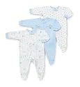 Gerber 3-Pack Zip Front Sleep 'N Play - Boys, 6-9 Months