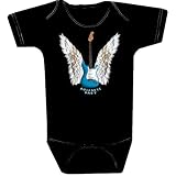 Rock Star infant baby short sleeve one piece... by Very Excellent Baby