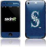 Skinit Seattle Mariners - Solid Distressed Vinyl Skin for Apple iPhone 3G / 3GS