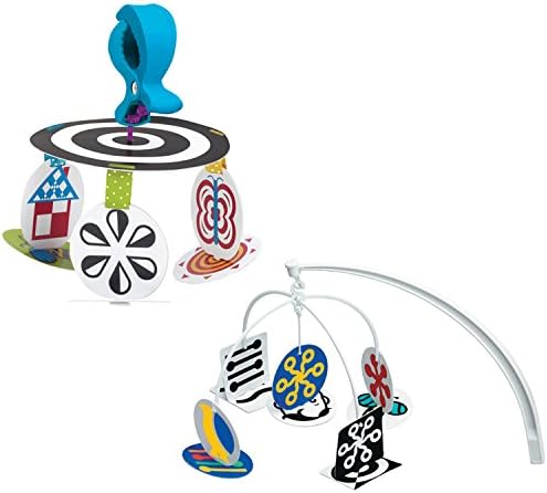 Manhattan Toy Wimmer-Ferguson Infant Stim Mobile To Go and Infant Stim-Mobile for Cribs