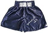Sugar Ray Leonard Autographed Custom Boxing Trunks