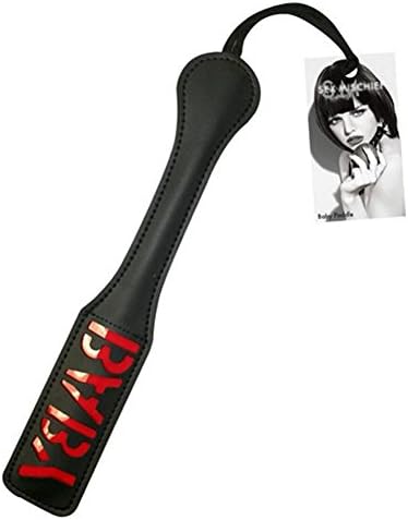 Sexy Fetish blk leather paddle