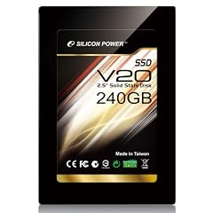 SILICON POWER V20 240GB 6,4cm SSD -lesen 285 MBs schreiben 275 MBs Trim Garbage DuraClass S.M.A.R.T. SATA2 SandForce SF-1222 AES-128