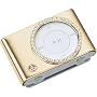 Gilty Couture - 14k Gold Plated Jewelry Bezel For iPod Shuffle - Clear Stones
