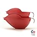 POURfect Mixing Bowls 1010-6 & 8 Cups - Empire Red