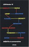 Inédits et commentaires