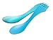 Light My Fire Original BPA-Free Tritan Spork, 2-Pack, TP Blue/Cyan