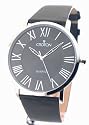 MENS CROTON LEATHER ULTRA THIN WATCH CN307079BSBK