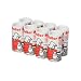 The Caraselle Pack of 20 Sticky Roller Refills - for your Caraselle Trident Handle Roller brush Removes Lint & Pet hair from Clothing & Upholstery