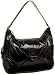 SONDRA ROBERTS NEW YORK Textured Leather Turnlock Hobo