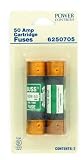 Buss 3 50 Amp One-Time Cartridge Fuses