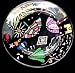 Beach Party Design - Hand Painted - Dinner/Display Plate - 10 inch diameter Beach Party Design - Hand Painted - Dinner/Display Plate - 10 in
